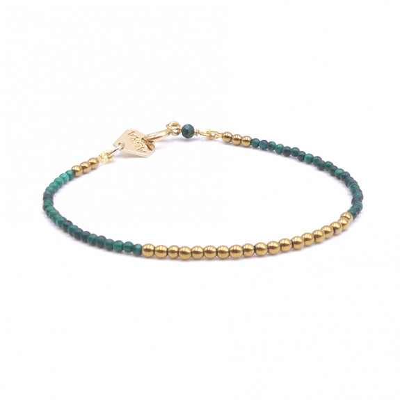 Bracelet Filigrane - Malachite