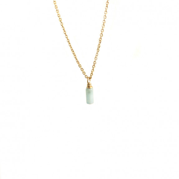 Colliers Mini Mémoire - Amazonite