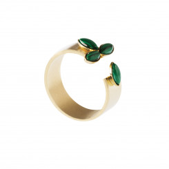 Bague Flores - Malachite