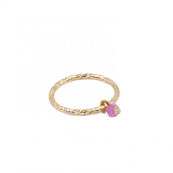 Bague Pampille - Tourmaline Rose