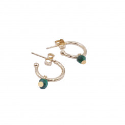 Boucles d'oreilles Pampille - Malachite