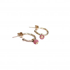 Boucles d'oreilles Pampille - Rhodonite