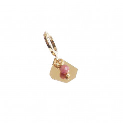 Mono boucle d'oreille Aura - Rhodonite