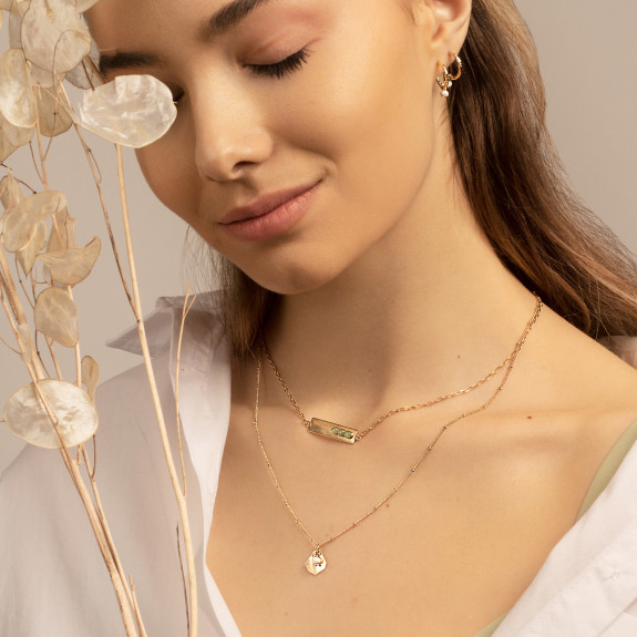 Collier Court Trilogie - Aventurine