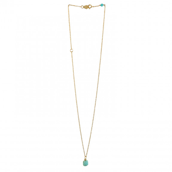 Collier Long Berlingot - Amazonite