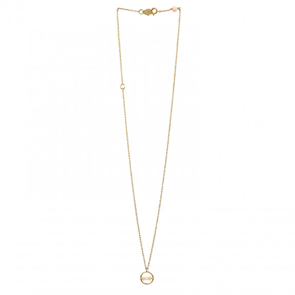 Collier Cosmos - Opale Rose