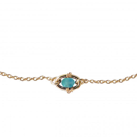 Bracelet Orphée - Amazonite
