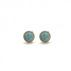 Puces d'oreilles Ariane 6 mm - Amazonite