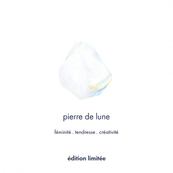 Bague Ariane Palladium - Pierre de Lune 
