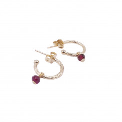 Boucles d'oreilles Pampille - Grenat 
