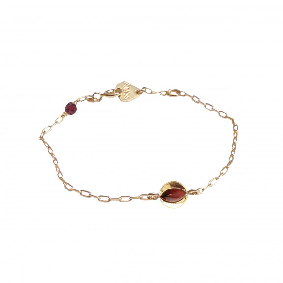 Bracelet Karma - Grenat