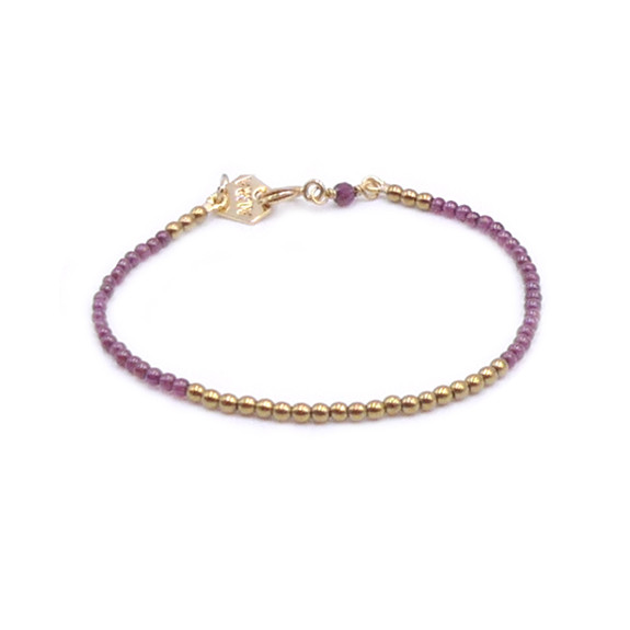 Bracelet Filigrane - Grenat 