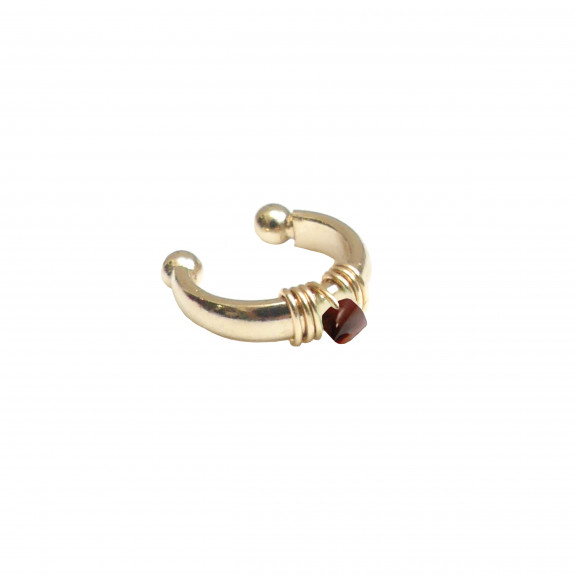 Earcuff - Grenat 
