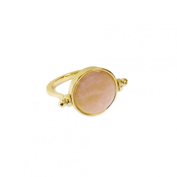 Bague JanMa - Quartz Rose