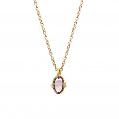 Collier Orphée - Quartz Rose