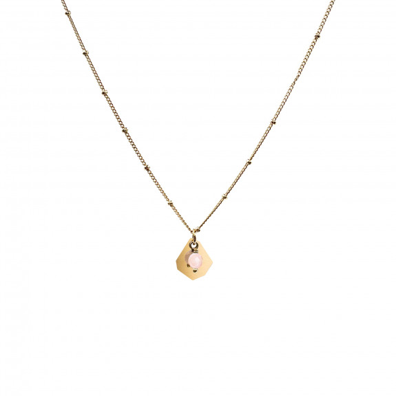 Collier Aura - Quartz Rose