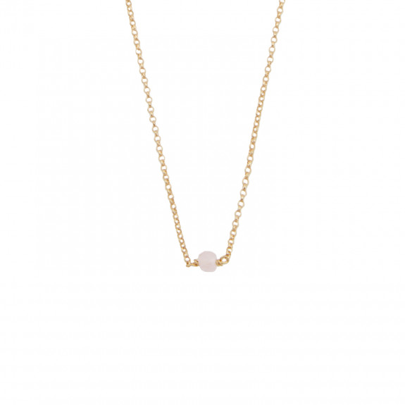 Collier Essentiel - Quartz Rose