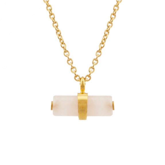 Colliers Mémoire - Quartz Rose 