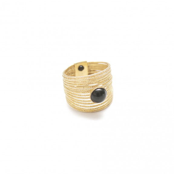 Bague Ariane - Onyx