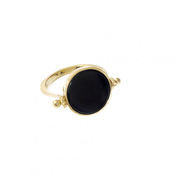 Bague JanMa - Onyx