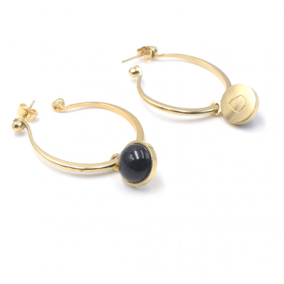 Créoles JanMa Little - Onyx