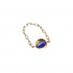 Bague chaîne Karma - Lapis Lazuli 