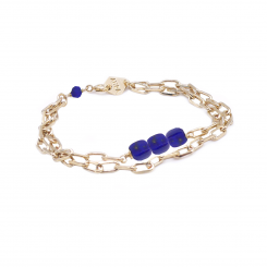 Bracelet double Berlingot - Lapis Lazuli