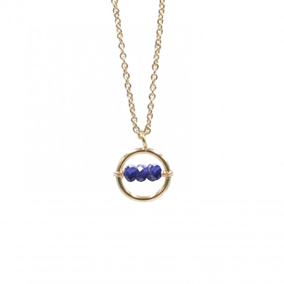 Collier Cosmos - Lapis Lazuli 