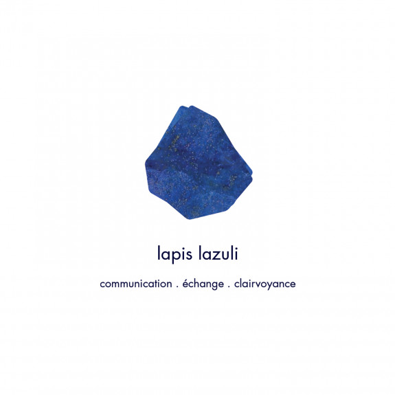 Collier Long Trilogie - Lapis Lazuli 