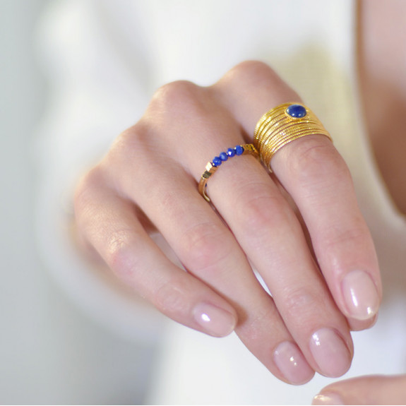 Bague Ariane - Lapis Lazuli