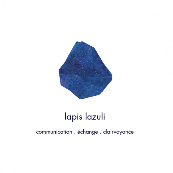 Puces d'oreilles Ariane 4mm - Lapis Lazuli 
