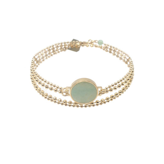 Bracelet double JanMa - Aventurine