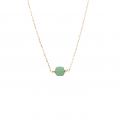 Collier court Berlingot - Aventurine