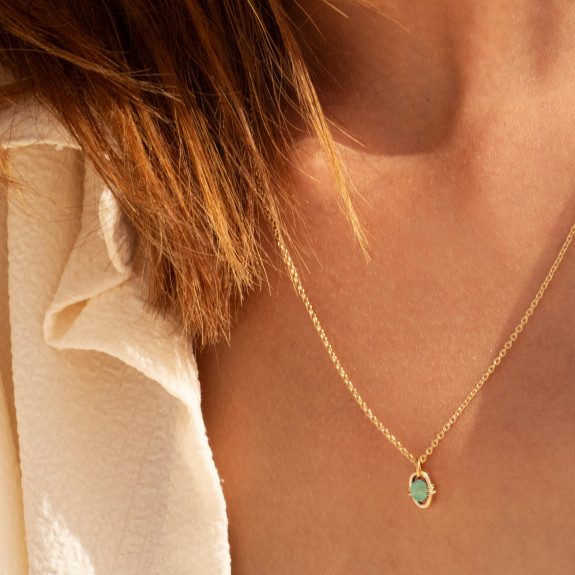 Collier Orphée - Aventurine