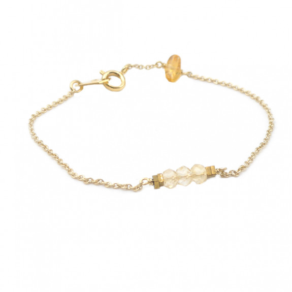 Bracelet  Essentiel - Citrine 