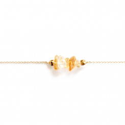 Bracelet Initiale - Citrine  