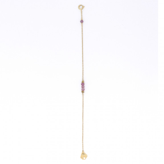 Bracelet Essentiel - Tourmaline Rose